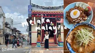 a spontaneous trip to melaka, malaysia with my 🇰🇷 friend | night market, food trip, beach, museum