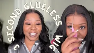 3 Second wig Install | Glueless Precut lace, Ft UNice Hair