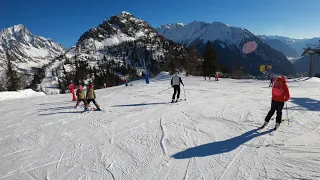 Skiing Courmayeur, Italy! (Blue Run - 6)
