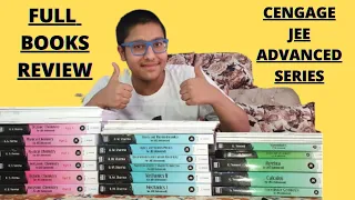 CENGAGE JEE ADVANCED SERIES FULL BOOKS REVIEW | TOTAL COMPLETE REVIEW | ALL 17 BOOKS |