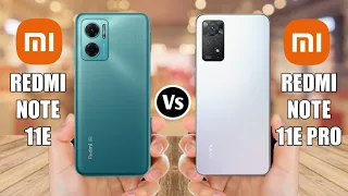 Redmi Note 11E Vs Redmi Note 11E Pro