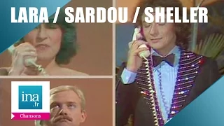 Lara, Sardou et Sheller "De la part de personne" | Archive INA