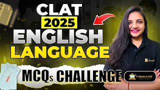 CLAT 2025: English Language MCQs Challenge I Passage Based Questions I Anmol Jalan