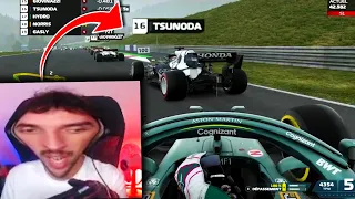 POURQUOI JE DÉTESTE TSUNODA SUR F1 2021 (Carriere Twitch) 😭