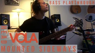 VOLA - Head Mounted Sideways (Bass Playthrough by Nicolai Mogensen)