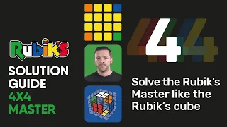 Rubik's Master 4x4 Tutorial |  Step 3 Solve the Rubik's Master like the Rubik's Cube