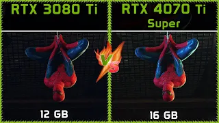 RTX 3080 Ti vs RTX 4070 Ti Super - FHD, QHD, UHD 4K