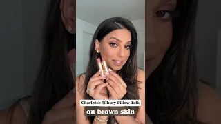 Charlotte Tilbury Pillow Talk on Brown Skin 💄