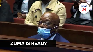 WATCH | Former Jacob Zuma is present and ready for the trial