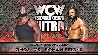 Roman Reigns vs Omos WWE Championship Full Match