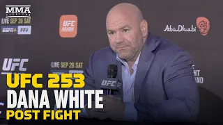 UFC 253 Dana White Press Conference On Champs, Conor McGregor Texts, Jon Jones - MMA Fighting