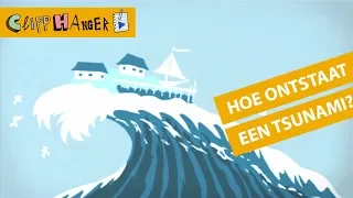 Hoe ontstaat een tsunami?