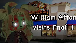 WILLIAM AFTON VISITS FNAF 1(CONTINUATION OF WILLIAM AFTON STUCK IN A ROOM) (OLD AU AND VIDEO)