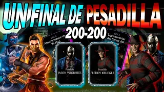 FINAL Torre PESADILLA Mortal Kombat Mobile Batalla 200 /Jhonny Mortal K