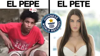 7 RECORDS GUINNESS De TIKTOK Que Nadie Podrá Superar | El Pepe, Lana Rhoades, Bella Poarch