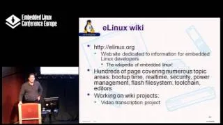 Status of Embedded Linux - Tim Bird, Sony Mobile