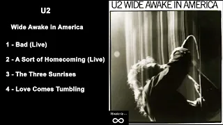 U2 - Wide Awake in America (1985) - Full Album