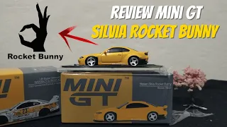 BARU RILIS!!! MINI GT NISSAN SILVIA ROCKET BUNNY KUNING