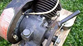Johnson Iron Horse hand-start engine