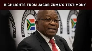 What Jacob Zuma said on day 1 of state capture testimony