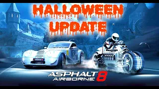 Asphalt 8 Halloween Update | Gauntlet Mode | Halloween Festival | Morgan Aero GT | Dodge Tomahawk