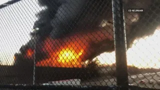 Rocky River condos go up in flames