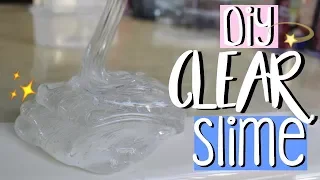 DIY GIANT CLEAR SLIME !! Making A Giant Clear Slime! Diy Slime