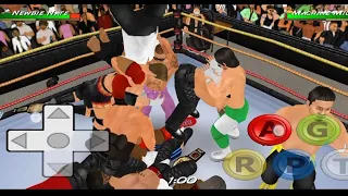 Winning a 20 Man Battle Royale in Wrestling Revolution 3D