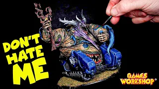 Kitbashing a Custom Great Unclean One from Games Workshop