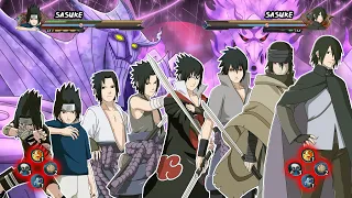 SEMUA JUTSU DAN ULTIMATE SASUKE KECIL SAMPAI SASUKE BESAR | Naruto Storm 4 Next Generations