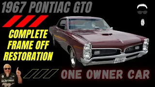 1967 Pontiac GTO - Frame off restoration