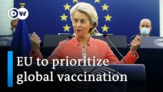 Von der Leyen: EU will donate 200 million COVID-19 vaccine doses to low-income countries | DW News