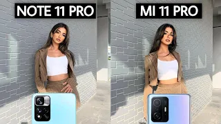 Redmi Note 11 Pro vs Xiaomi Mi 11T Pro Camera Test