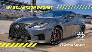 Was Clarkson Wrong? 2021 Lexus RC F Fuji Speedway Track Edition