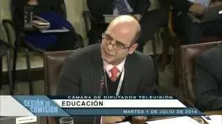 Fernando Atria en la Comisión de Educación - 1/7/2014