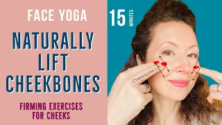 Lift Your Cheekbones Naturally - Face Yoga for High Cheekbones and Lifted Cheeks