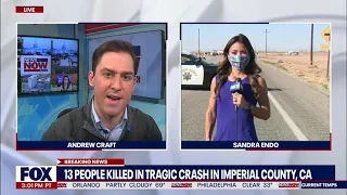 13 people killed in car crash in Imperial County, CA | NewsNOW from FOX