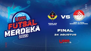 FUTSAL MERDEKA 2023 | SMAN 109 JAKARTA VS SMA IT BINA BANGSA SEJAHTERA | FINAL