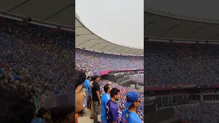 1 Lac People Singing National Anthem 🇮🇳 | Goosebumps| India vs Pakistan |Narendra Modi Stadium india