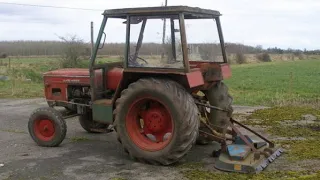 Cold Startup Diesel ZETOR TRACTOR ENGINES and SOUND