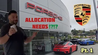 Porsche Allocation Process.  What to expect... An Absolute Amazing Experience 🙌