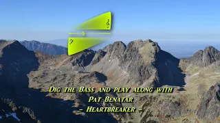 Pat Benatar - Heartbreaker [Original Recording BASS Play-Along]