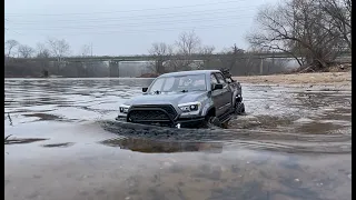 Element RC Enduro Knightrunner Toyota Tacoma River Beach Run