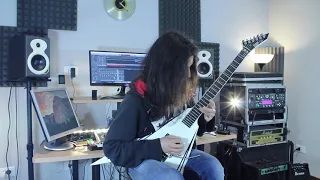 Children of Bodom - Children of Decadence (w/SOLO - ESP Alexi Laiho - Guitar Cover)