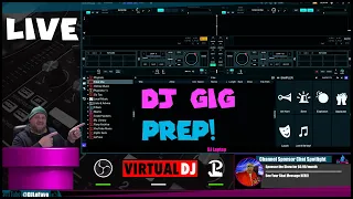 Live Mobile DJ Gig Music Prep using Virtual DJ 2023 [Vanced Skin]