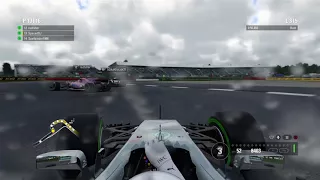 F1 2017 Online: Slippery Silverstone! (PS4)