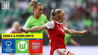 HIGHLIGHTS | Wolfsburg vs. Arsenal (UEFA Women's Champions League 2022-23 Semi-final First Leg)