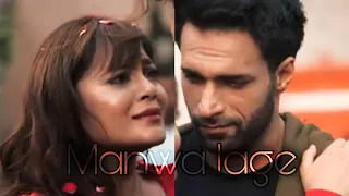 #moran vm on "manwa lage (sad version)"||karan❤️❤️Monami||#ziddidilmanena ||#karanmonami