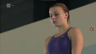 Women's Diving 10m synchro  final 2012 Eindhoven (NED)