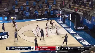 Final Minutes of Oral Roberts vs Ohio State UPSET!